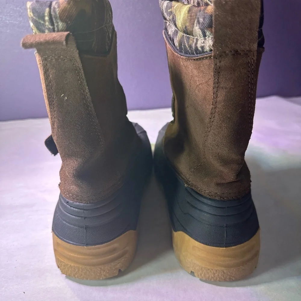 Ozark Trail Kids' Brown and Black Outdoor Boots